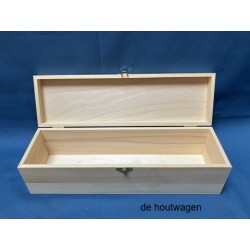 De Houtwagen | wijnkist grenen - 1 fles | wijnkisten | € 7,95