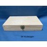 De Houtwagen | penselen kist grenen 27 x 16 x 5 cm. | houten kisten rechthoekig | € 6,25