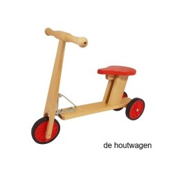 houten loopfietsen | De Houtwagen