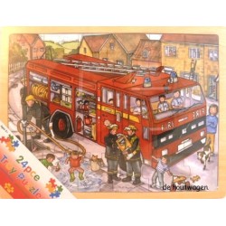 puzzel brandweer 24 stukjes