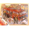 De Houtwagen | puzzel brandweer 24 stukjes | houten puzzels | € 9,95