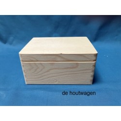 opbergkistje 20 x 15 x 10 cm. met deksel