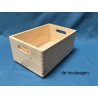 De Houtwagen | Houten Stapelbare krat 30 × 20 × 13 cm | houten kratten | € 12,95