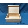 De Houtwagen | opbergkist met hartvormige grepen 30 x 20 x 13 cm. | houten opbergkisten | € 17,50
