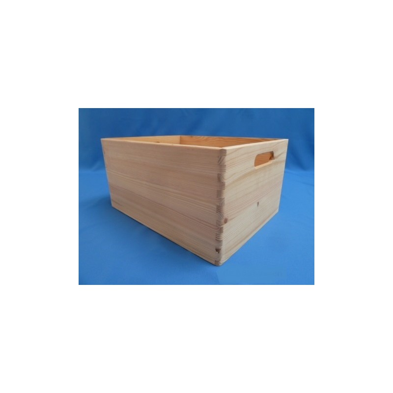 De Houtwagen | houten stapelbare krat 40 x 30 x 22 cm. | houten kratten | € 19,95