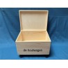 De Houtwagen | opbergkist met zwenkwielen 40 x 30 x 22 cm. verrijdbare opberg en speelgoedkist | houten opbergkisten | € 39,95