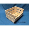 De Houtwagen | houten krat stapelbaar met vulopening 40 x 30 x 22 cm. | houten kratten | € 19,95