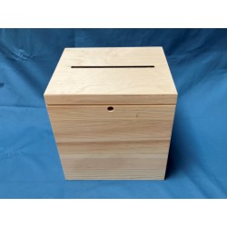 De Houtwagen | enveloppenkist groot 29 x 25 x 30 cm. | houten opbergkisten | € 38,50
