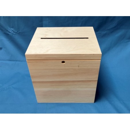 De Houtwagen | enveloppenkist groot 29 x 25 x 30 cm. | houten opbergkisten | € 38,50