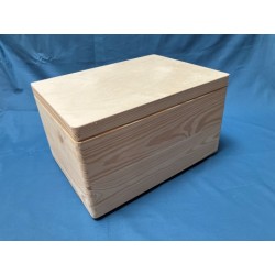 De Houtwagen | opbergkist met een afneembaar deksel 40 x 30 x 22 cm. | houten opbergkisten | € 32,50