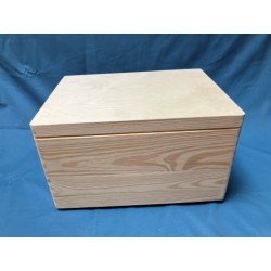 De Houtwagen | opbergkist met een afneembaar deksel 40 x 30 x 22 cm. | houten opbergkisten | € 32,50