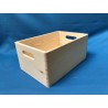De Houtwagen | opbergkrat grenen 30 x 20 x 13 cm. - vlakke bodem | houten kratten | € 12,50