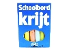 krijtjes gekleurd