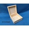 De Houtwagen | kist grenen 15 x 15 x 7 cm. | houten kisten vierkant | € 7,95