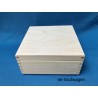 De Houtwagen | kist grenen 20 x 20 x 9 cm. | houten kisten vierkant | € 9,95