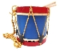 fanfare trommel hout blauw