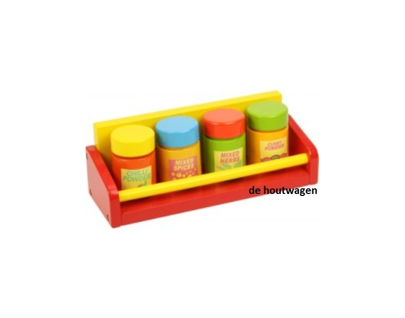 houten speelgoed kruidenrekje
