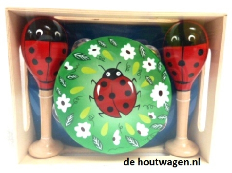 muziekset lieveheersbeestje