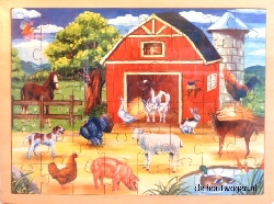 grote puzzel boerderij
