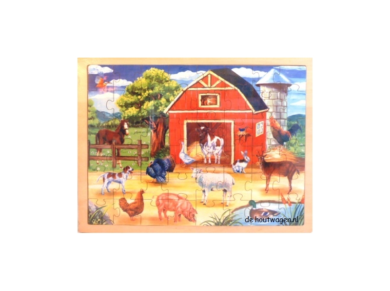 grote puzzel boerderij