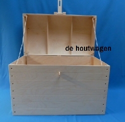 speelgoedkist met bolle deksel groot nr 1-2