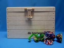 speelgoedkist met bolle deksel klein nr 3