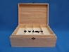 kist met losse etage - naaikist