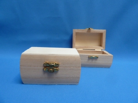 houten sieradenkistje bol - 10x6x6