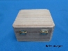 De Houtwagen | houten sieradenkistje vierkant - 10x10x6 | houten kisten vierkant | € 3,95