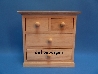 De Houtwagen | houten kastje met 4 lades | houten kastjes | € 7,95