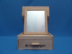 kaptafel - sieradenkast inklapbaar