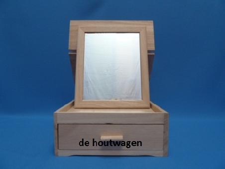 kaptafel - sieradenkast inklapbaar