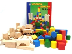 blokken in doos 100 stuks