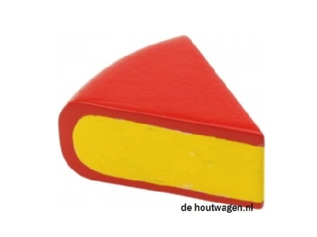 houten speelgoed stuk edammer kaas