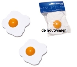 speelgoed gebakken eitje 2 stuks