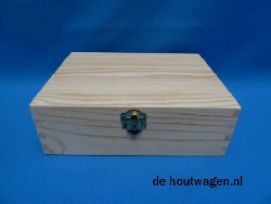De Houtwagen | theekist met 6 vakken pine | theekisten | € 7,50