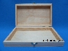 De Houtwagen | pennenkistje grenen 19 x 12 x 3 nieuw model | houten kisten rechthoekig | € 4,25