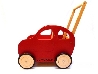 De Houtwagen | houten loopauto rood | houten loopwagens | € 69,95