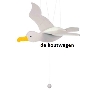 De Houtwagen | zweef figuur meeuw | baby cadeautjes | € 9,95