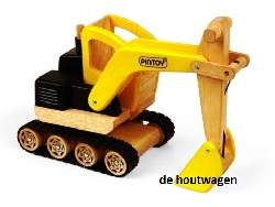 houten speelgoed kraan pintoy