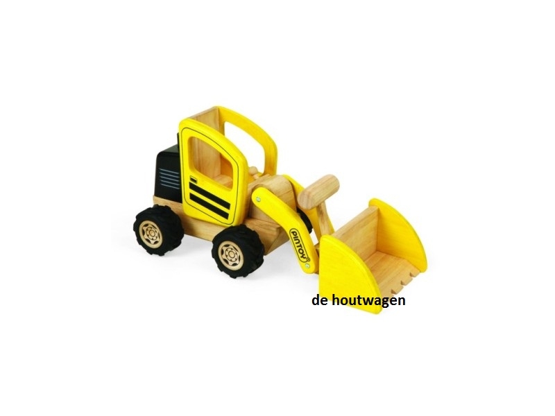 houten speelgoed shovel pintoy