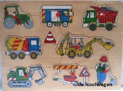 knoppuzzel bouwplaats