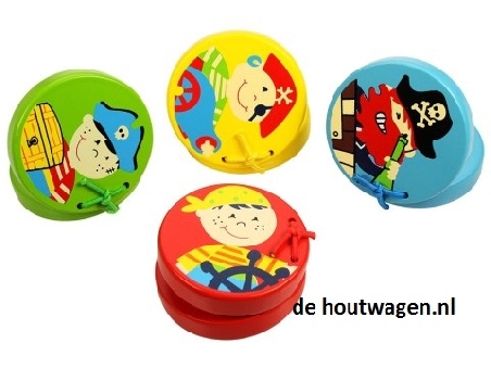 De Houtwagen | castagnette piraat | diversen | € 1,50