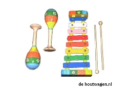 muziek set met metallofoon