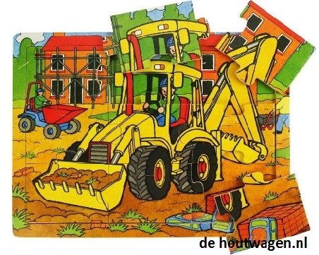 puzzeltray dik shovel 9 dlg