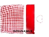 De Houtwagen | poppen beddengoed rode ruit | poppenbedjes | € 16,50