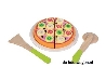houten speelgoed pizza funghi