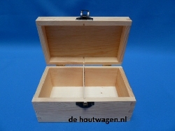 theekistje met 2 vakken