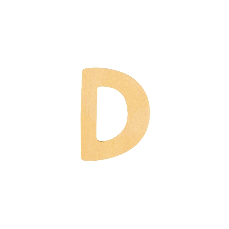 De Houtwagen | houten letter D | houten letters | € 0,40 De Houtwagen | houten letter D | houten letters | € 0,40