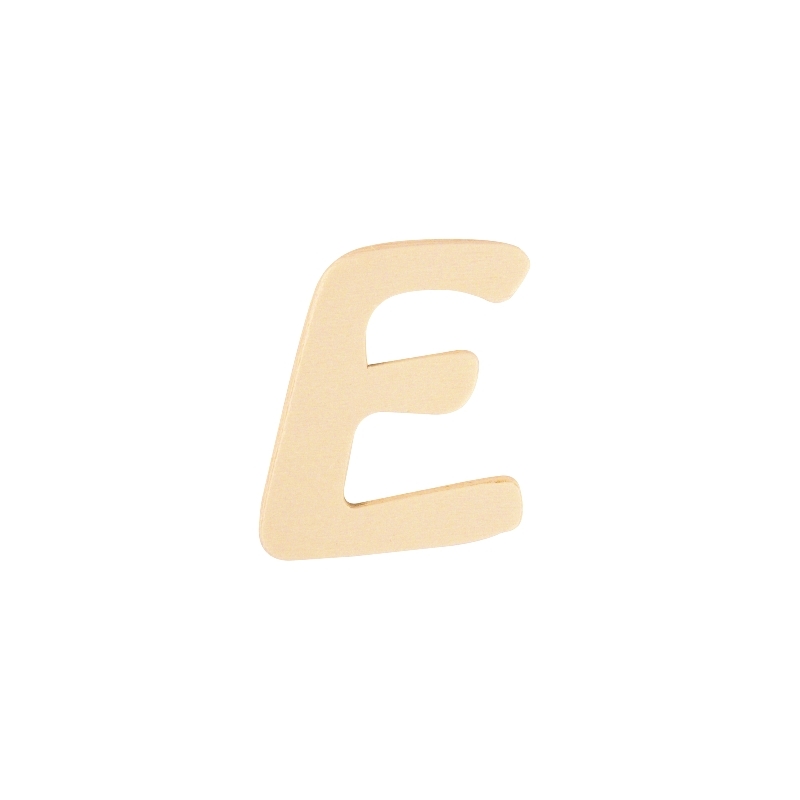 De Houtwagen | houten letter E | houten letters | € 0,40